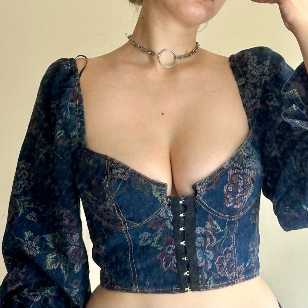 Urban Outfitters Cute Corset Top M